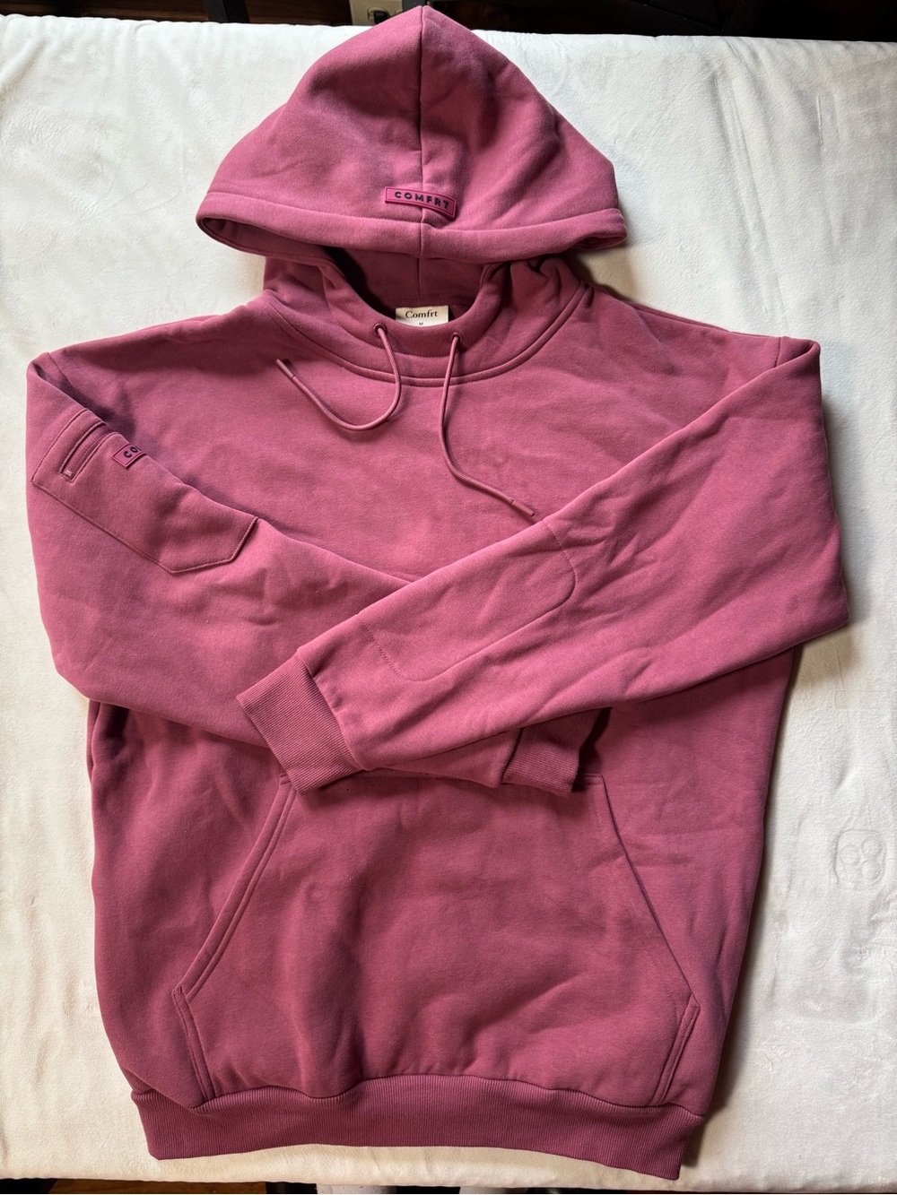 Comfort Pullover Hoodie - Women's Rose